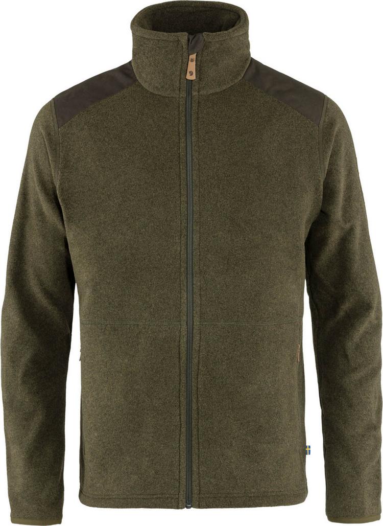 FJ&Auml;LLR&Auml;VEN FJ&Auml;LLR&Auml;VEN Sten Fleecejacke Herren - dark olive - 0 | SportScheck