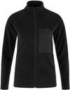 FJ&Auml;LLR&Auml;VEN Kaipak Fleecejacke Damen - black-black