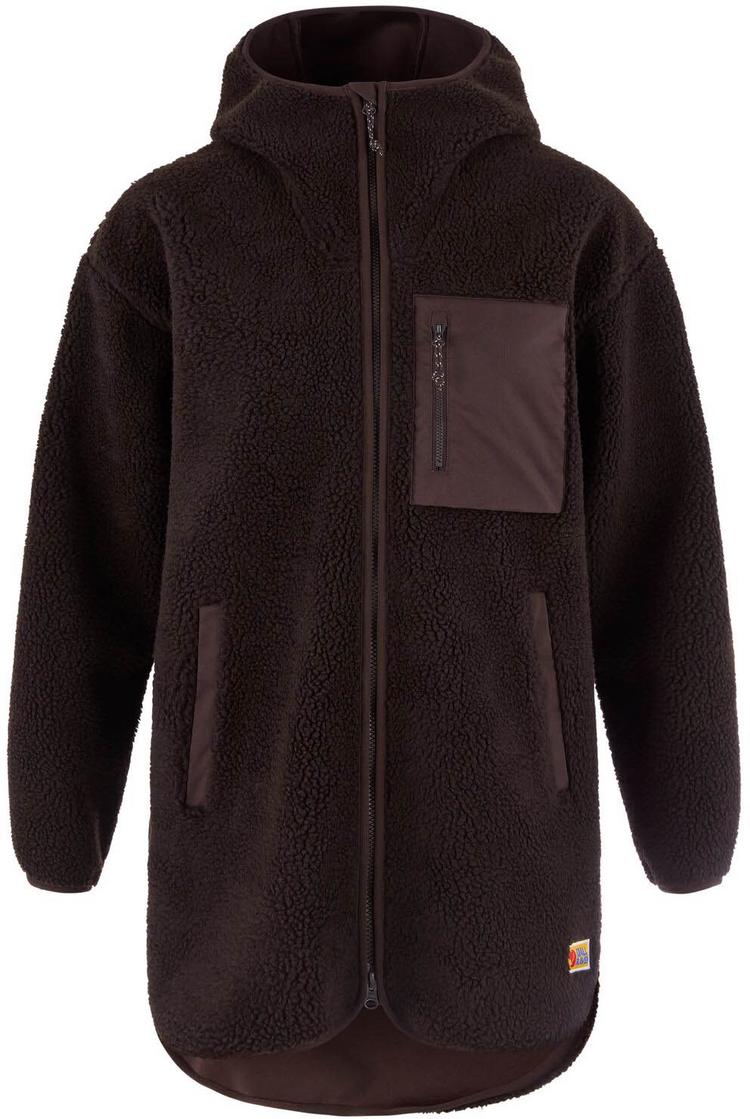 FJ&Auml;LLR&Auml;VEN FJ&Auml;LLR&Auml;VEN Vardag Fleecejacke Damen - black oak - 0 | SportScheck