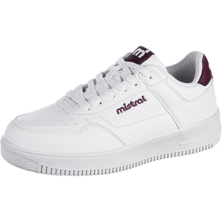 Mistral Mistral Rotterdam Sneaker Damen - white-burgundy - 0 | SportScheck