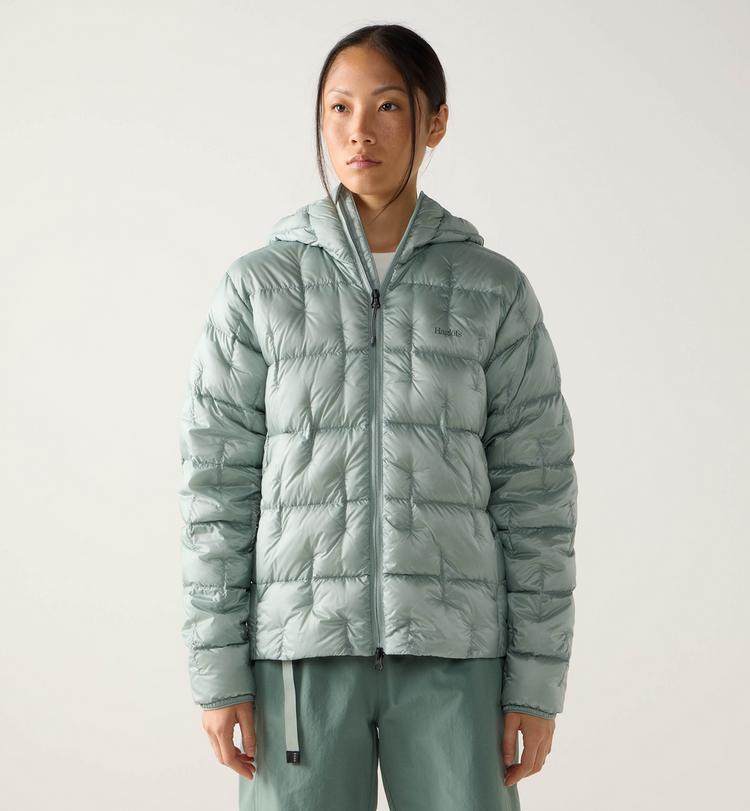 Hagl&ouml;fs Hagl&ouml;fs Hede Daunenjacke Damen - dew green - 0 | SportScheck