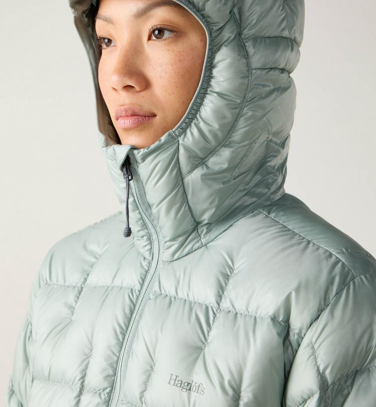 Hagl&ouml;fs Hagl&ouml;fs Hede Daunenjacke Damen - dew green - 9 | SportScheck