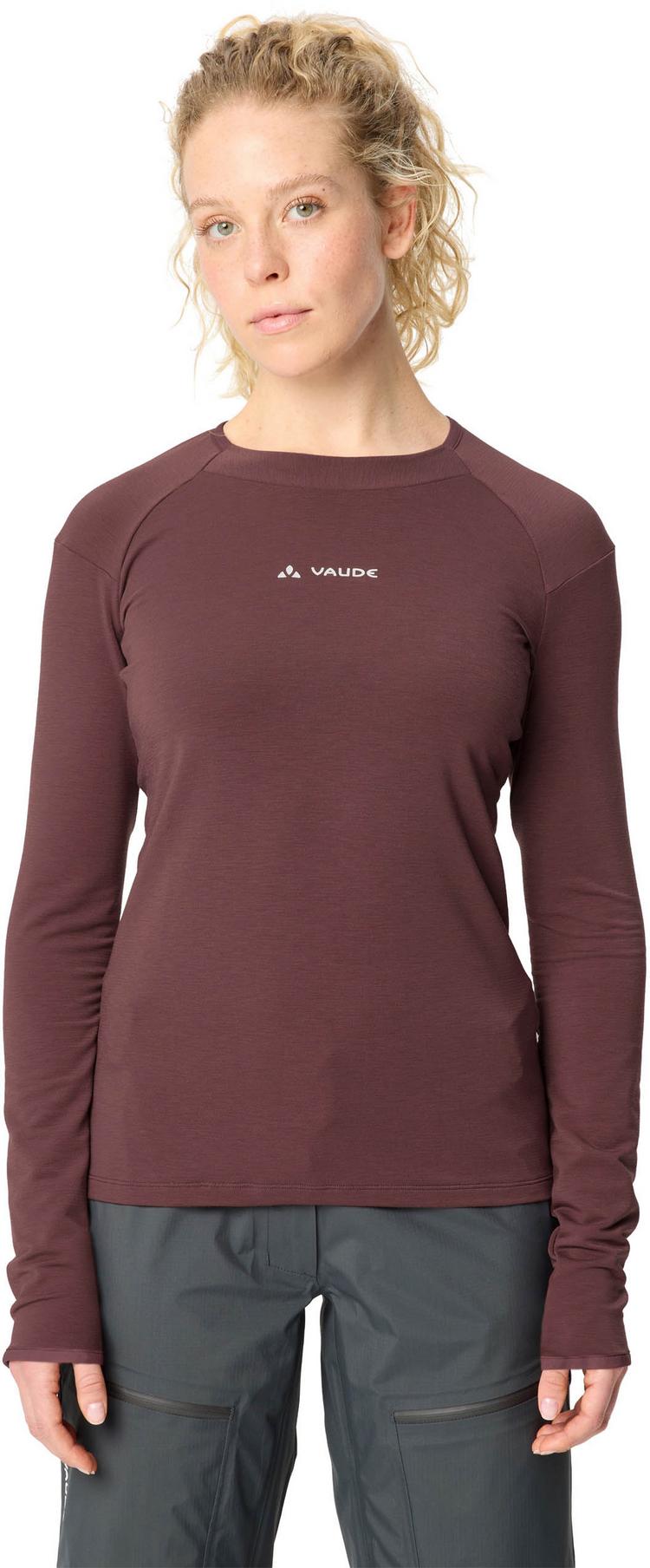 VAUDE VAUDE Monviso Funktionsshirt Damen - ruby dusk - 0 | SportScheck
