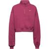 Nike Studio Fleece Sweatshirt Damen - pink smoke-sail