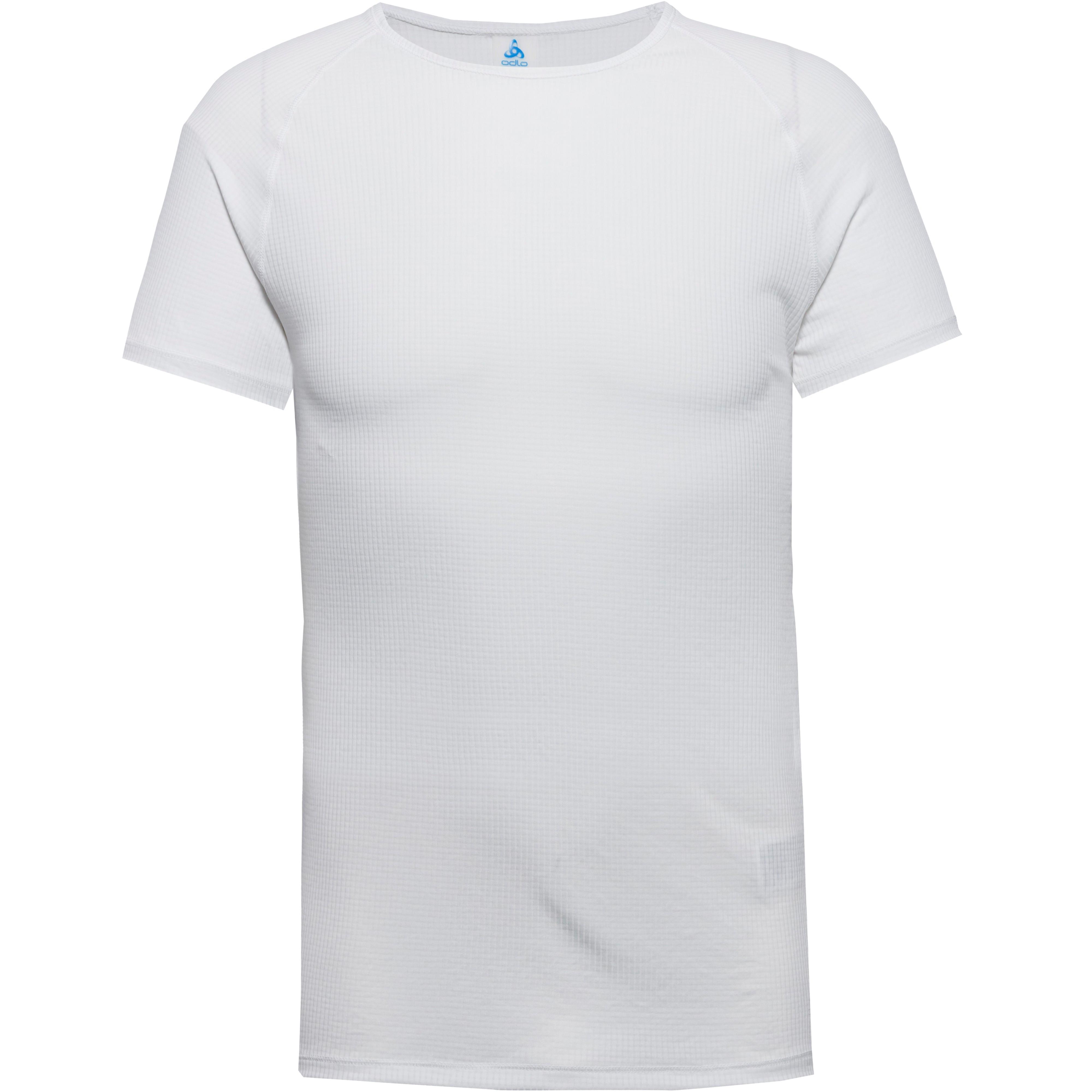 Odlo Herren Weiß Funktionsshirt "Bl Top Crew Neck S/S-Active Light", Gr. S, Obermaterial: 100% Polyester, Normal, Rundhals, Shirts Funktionsshirt... - Bild 4