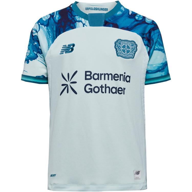 NEW BALANCE NEW BALANCE Bayer 04 Leverkusen 26-27 Ausw&auml;rts Teamtrikot Kinder - blau - 0 | SportScheck