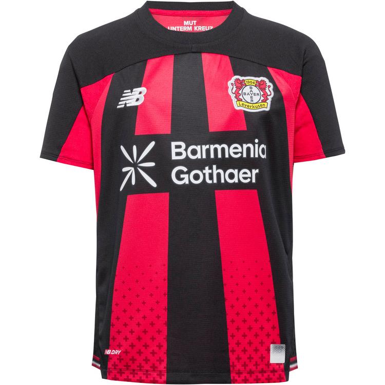 NEW BALANCE NEW BALANCE Bayer 04 Leverkusen 26-27 Heim Teamtrikot Kinder - rot - 0 | SportScheck
