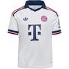 adidas FC Bayern M&uuml;nchen 26-27 Ausw&auml;rts Teamtrikot Kinder - white