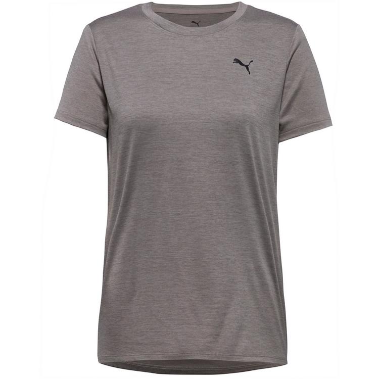 PUMA PUMA ESSENTIAL Funktionsshirt Damen - mouse gray heather - 0 | SportScheck