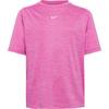 Nike DRI-FIT MULTI LBR HTHR Funktionsshirt Jungen - playful pink-pink rise-white