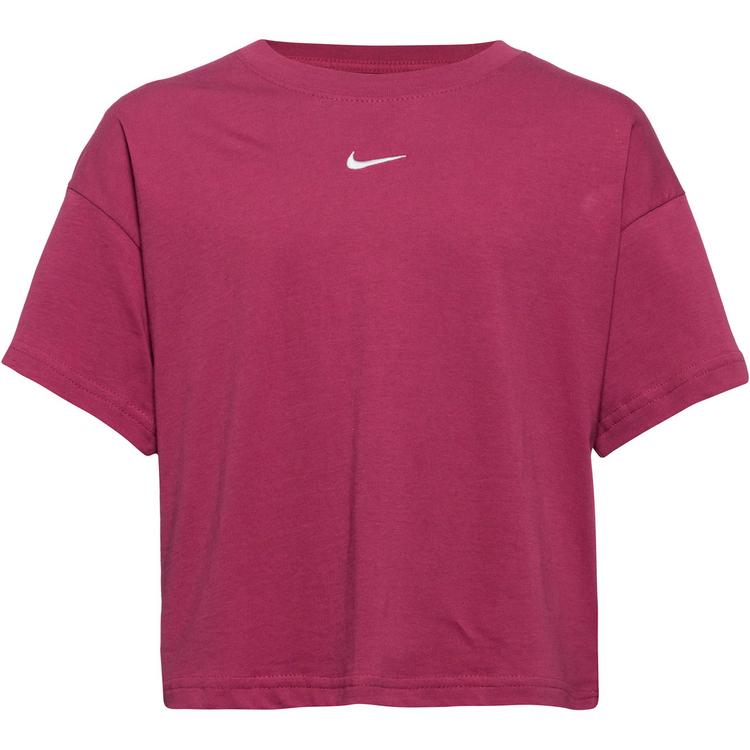 Nike Nike NSW Essentiell T-Shirt M&auml;dchen - pink smoke - 0 | SportScheck
