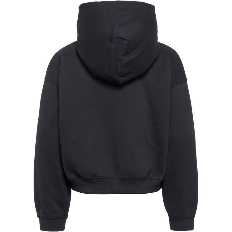 Nike Nike NSW Studio Fleece Sweatjacke Kinder - black-white - 0 | SportScheck