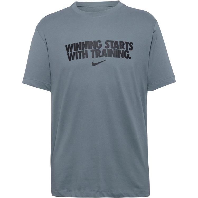Nike Nike DRI-FIT WINNING Funktionsshirt Herren - smoke grey-black-black - 0 | SportScheck