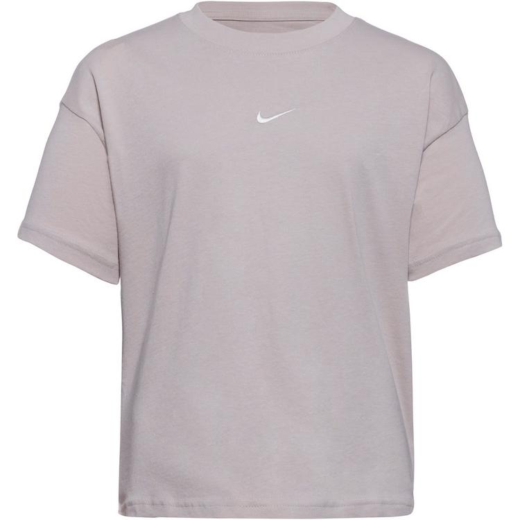 Nike Nike NSW Essentiell T-Shirt M&auml;dchen - moon particle - 0 | SportScheck
