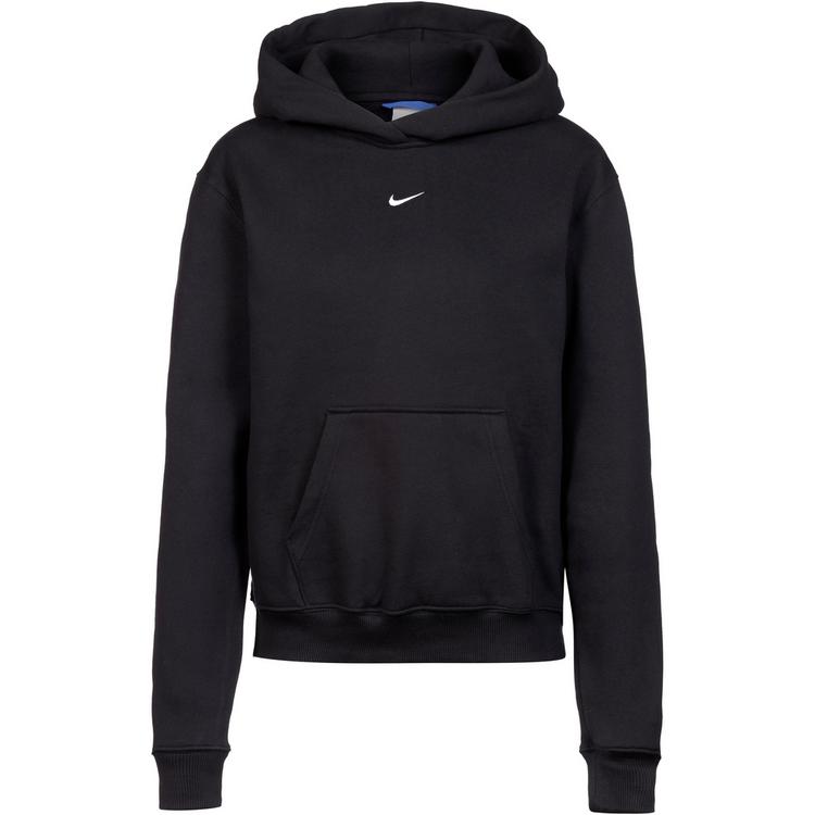 Nike Nike Studio Fleece Hoodie Damen - total black-sail - 0 | SportScheck