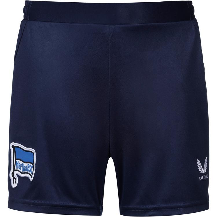 Castore Castore HERTHA BSC AWAY Fu&szlig;ballshorts Kinder - fathom blue hertha bsc - 0 | SportScheck