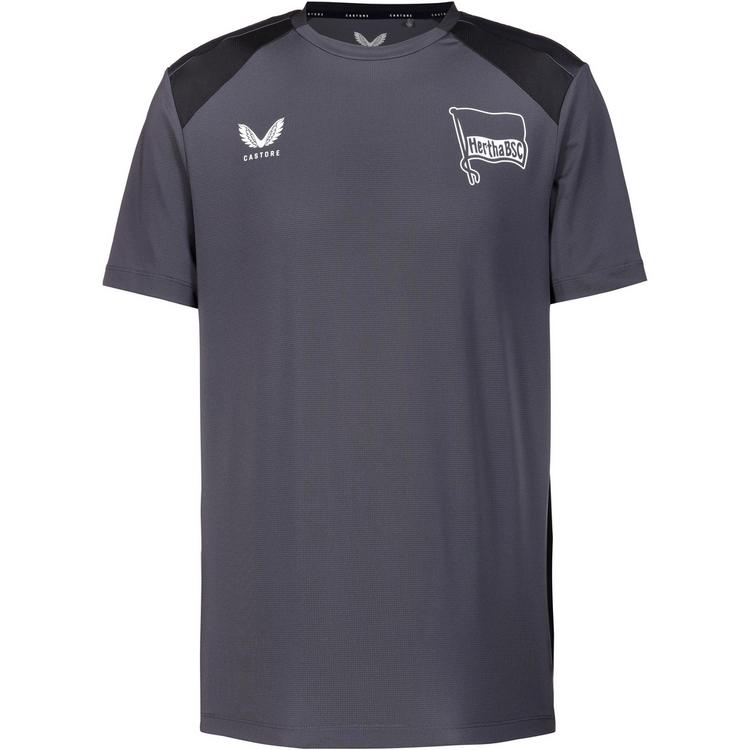 Castore Castore HERTHA BSC PERFORMANCE T-Shirt Herren - castore gunmetal-castore black hertha bsc - 0 | SportScheck