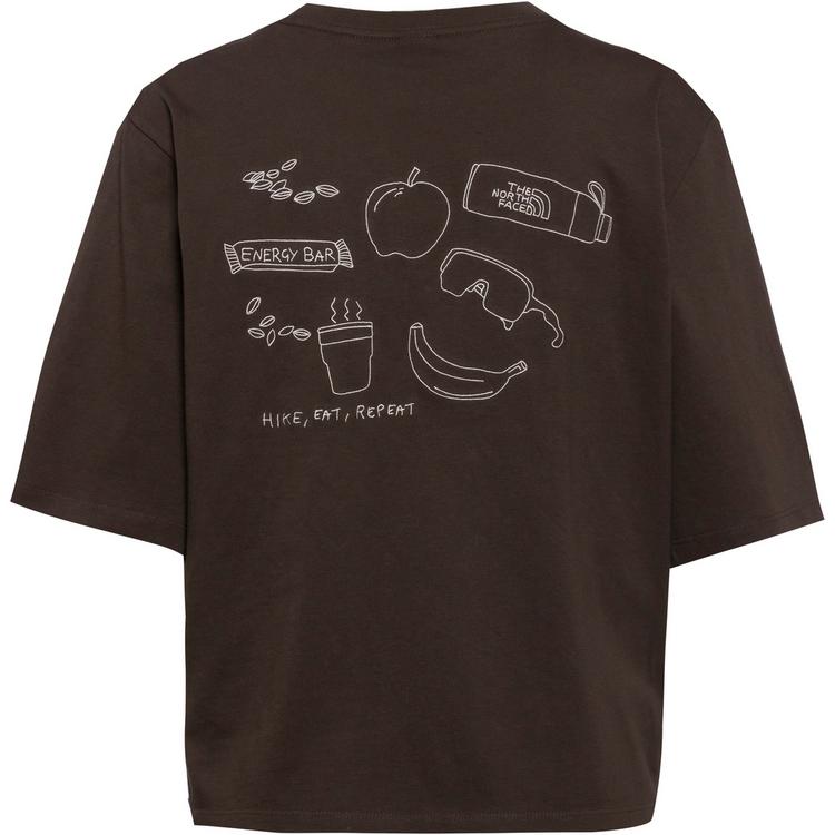 The North Face The North Face Hike Picnic Boxy T-Shirt Damen - dark chestnut - 0 | SportScheck