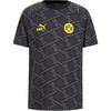 PUMA Borussia Dortmund King T-Shirt Herren - puma black-faster yellow