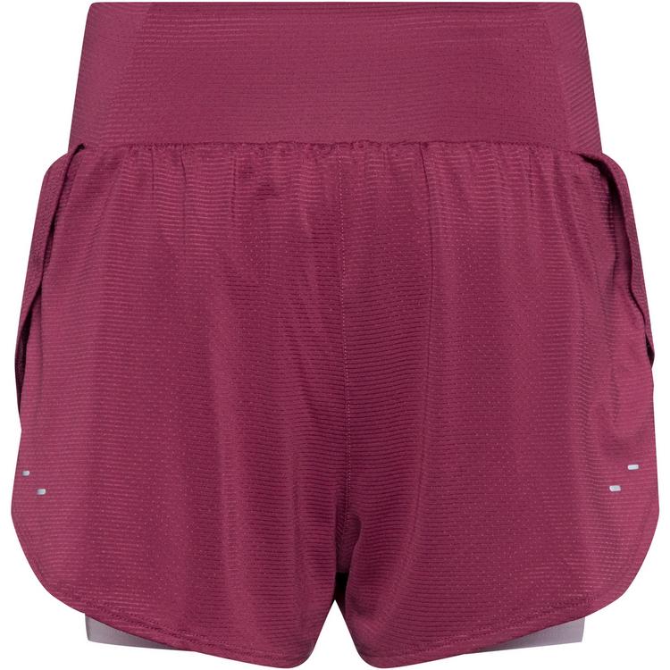 Nike Nike FLOW Laufshorts Damen - pink smoke-reflective silv - 0 | SportScheck