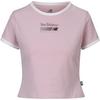 NEW BALANCE Croptop Damen - pink chalk