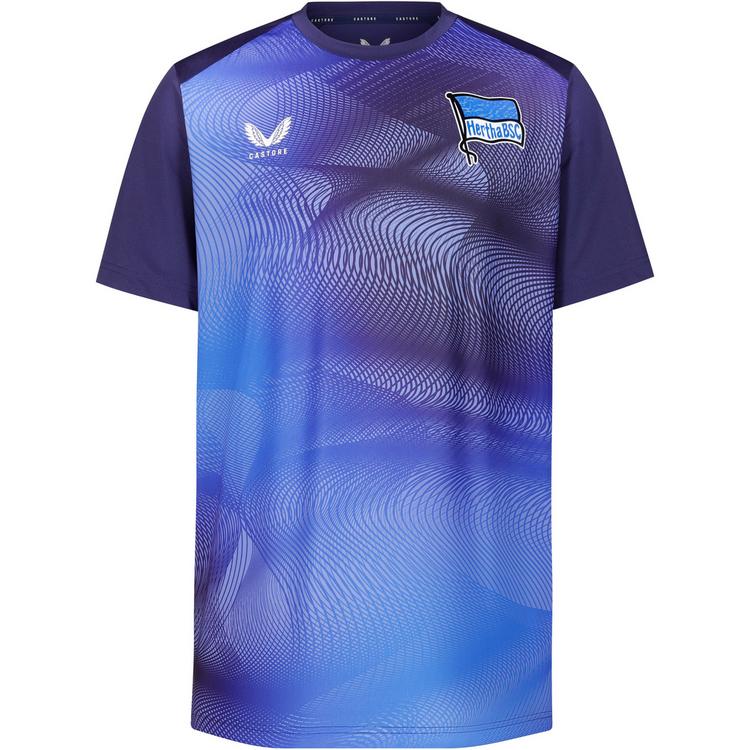 Castore Castore HERTHA BSC PRE MATCH T-Shirt Herren - fathom blue-deep periwinkle hertha bsc - 0 | SportScheck