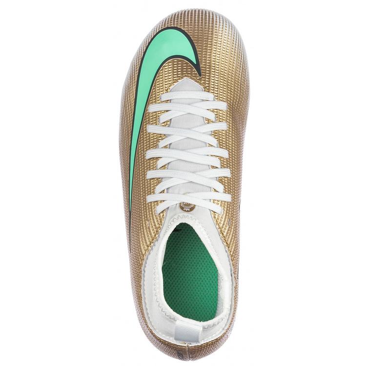 Nike Nike SUPERFLY 11 CLB FGMG Fu&szlig;ballschuhe Kinder - metallic gold-clear jade - 0 | SportScheck