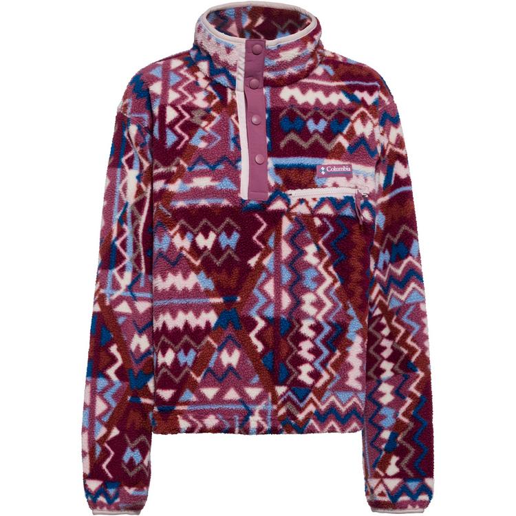 Columbia Columbia Helvetia II Fleeceshirt Damen - antique mauve-geomix - 0 | SportScheck