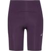 ASICS ROAD HIGH WAIST 8IN Lauftights Damen - dark aubergine
