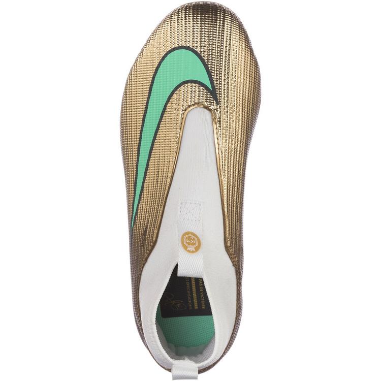 Nike Nike JR SUPERFLY 11 ACAD FG-MG KM Fu&szlig;ballschuhe Kinder - metallic gold-green glow - 0 | SportScheck
