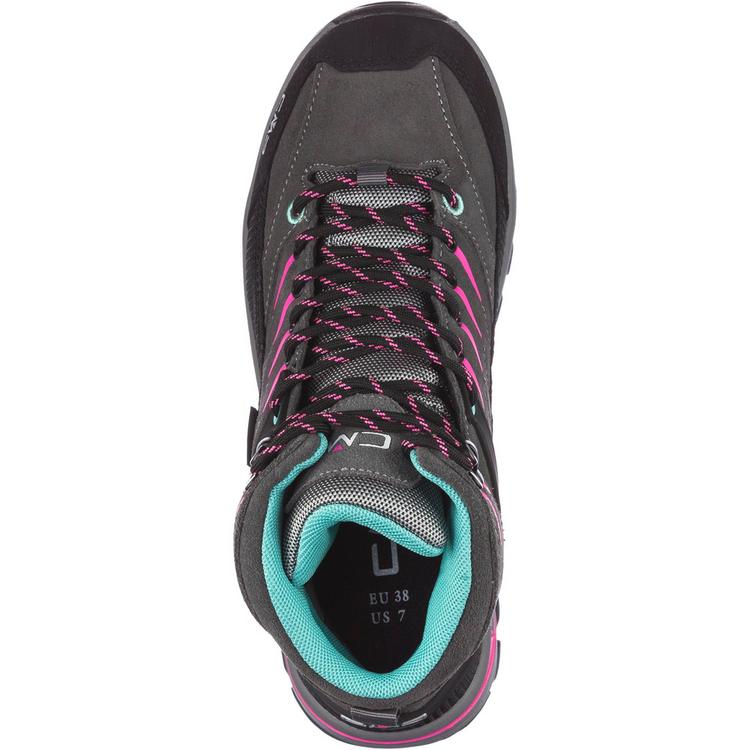 CMP CMP RIGEL 2.0 MID WP Wanderschuhe Kinder - grey acquarius-pink fluo - 0 | SportScheck