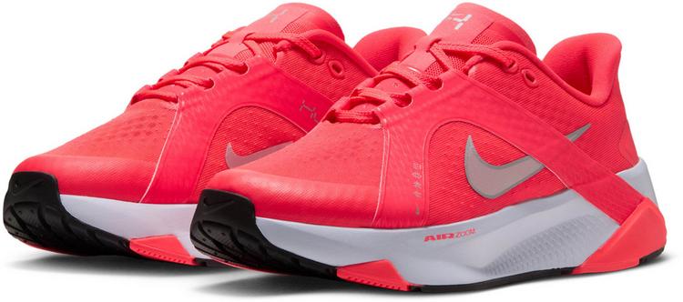 Nike Nike HYBRID Fitnessschuhe Damen - laser crimson-metallic silver - 3 | SportScheck