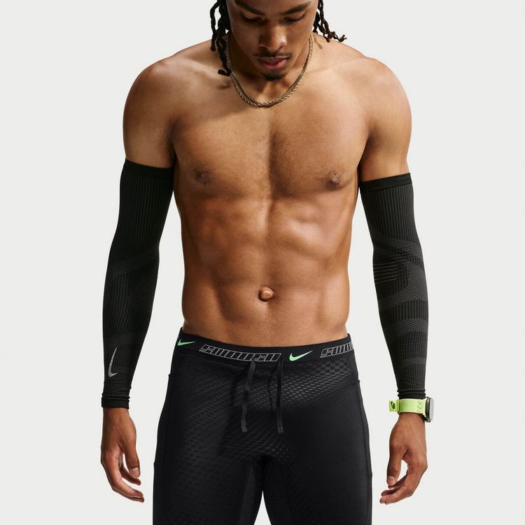 Nike Nike STRIDE Lauftights Herren - black-illusion green-reflective sil - 3 | SportScheck