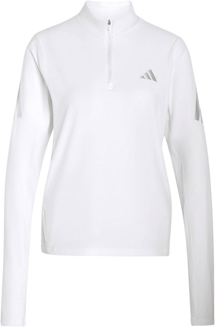 adidas adidas ADI365--- ZIP W Funktionsshirt Damen - white-refsil - 0 | SportScheck