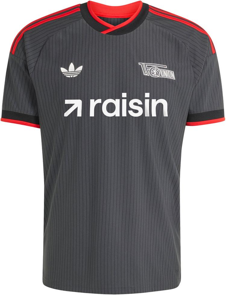 adidas adidas 1. FC Union Berlin 26-27 Ausw&auml;rts Teamtrikot Herren - carbon-black-actred - 0 | SportScheck