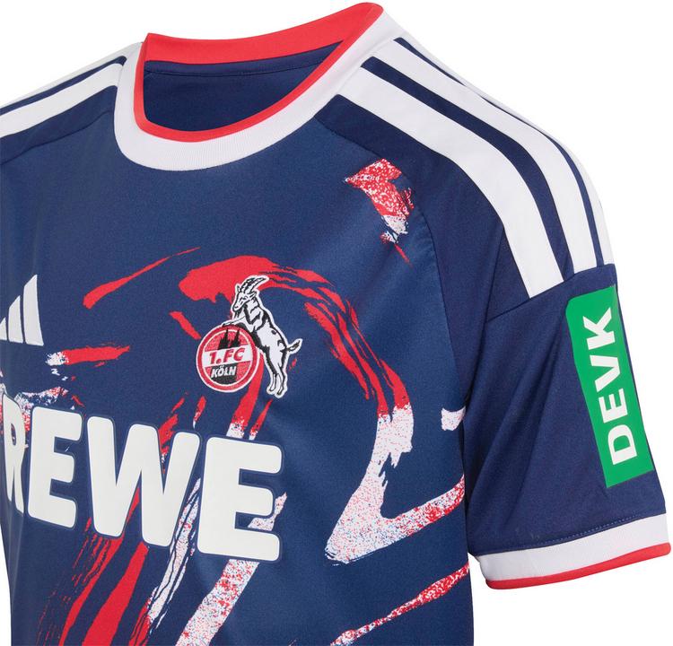 adidas adidas 1. FC K&ouml;ln 26-27 3RD Teamtrikot Kinder - navblu-white - 0 | SportScheck