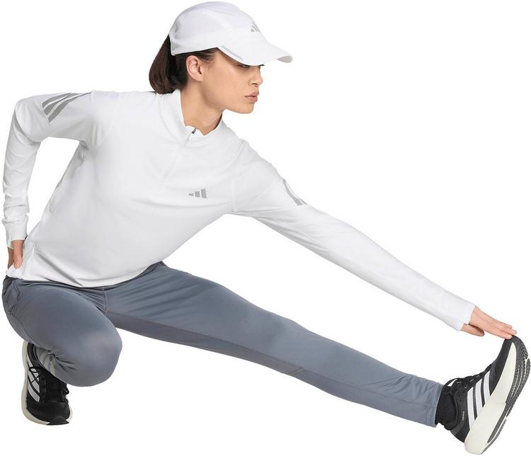 adidas adidas ADI365--- ZIP W Funktionsshirt Damen - white-refsil - 2 | SportScheck