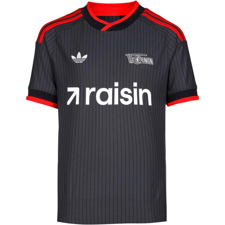 adidas adidas 1. FC Union Berlin 26-27 Ausw&auml;rts Teamtrikot Kinder - carbon-black-actred - 0 | SportScheck