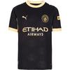 PUMA Manchester City 26-27 Ausw&auml;rts Teamtrikot Kinder - puma black-flaxen