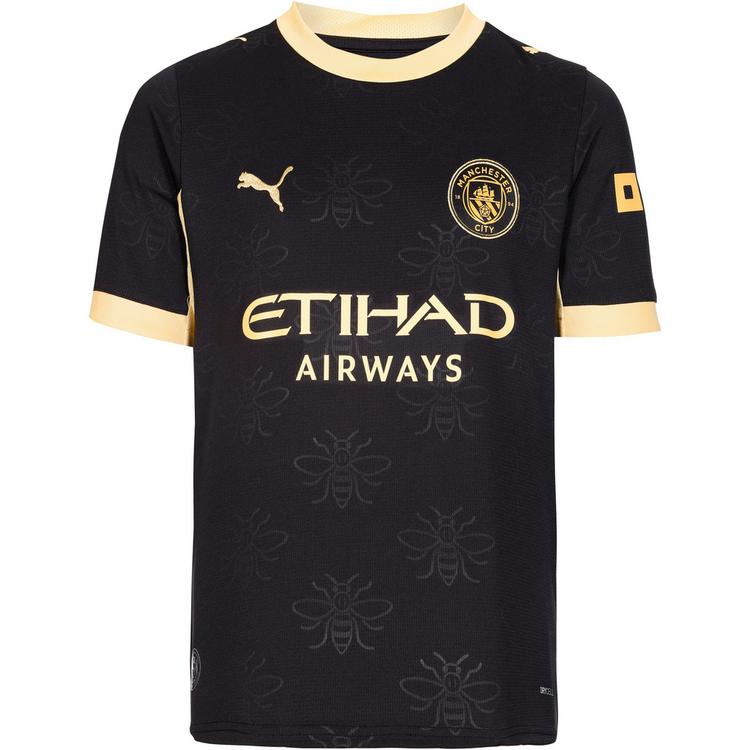PUMA PUMA Manchester City 26-27 Ausw&auml;rts Teamtrikot Kinder - puma black-flaxen - 0 | SportScheck