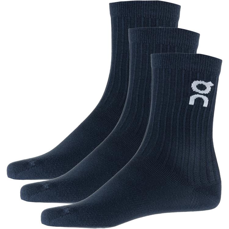 On On Logo Sock High 3P Socken - navy - 0 | SportScheck