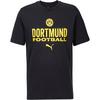 PUMA Borussia Dortmund Culture T-Shirt Herren - puma black-faster yellow