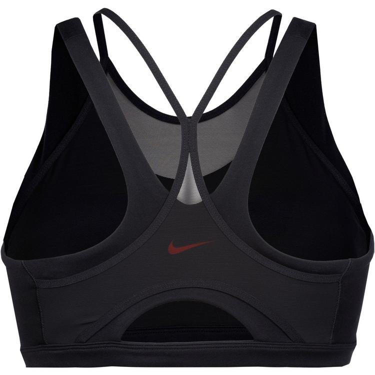 Nike Nike DF ONE BH Damen - black-smoke grey-university red - 0 | SportScheck