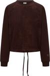 Arena Sweatshirt Damen - chocolate plum