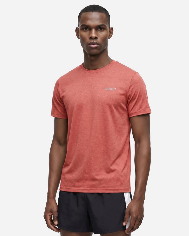 ABC ABC T-Shirt Melange ABC Funktionsshirt Herren - flame - 0 | SportScheck