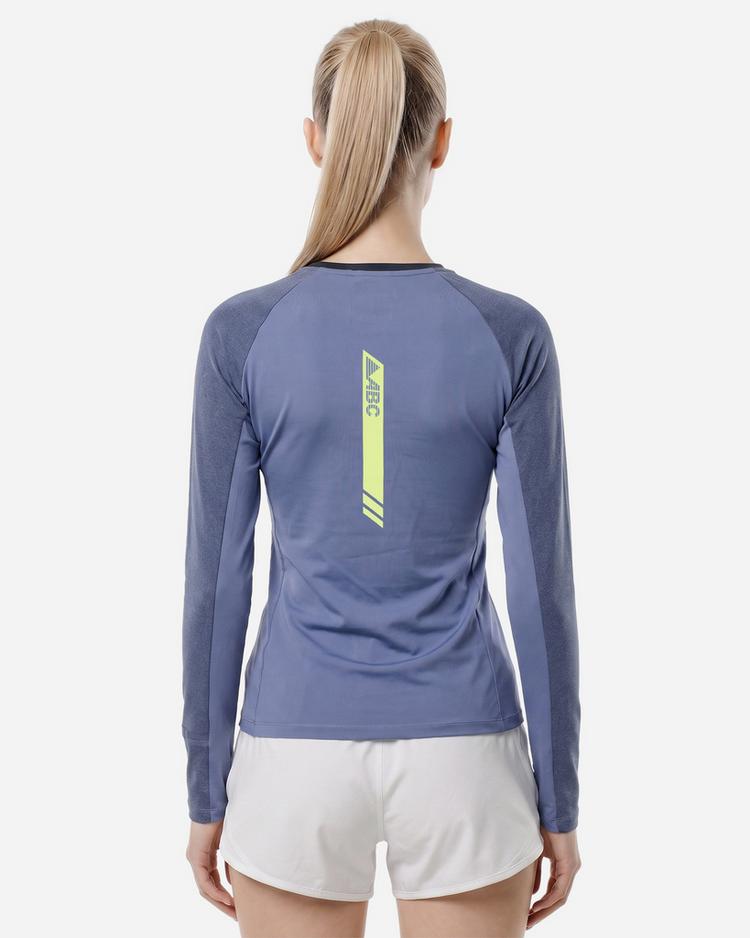 ABC ABC T-Shirt Long Sleeve ABC Tech Funktionsshirt Damen - velvet morning - 1 | SportScheck