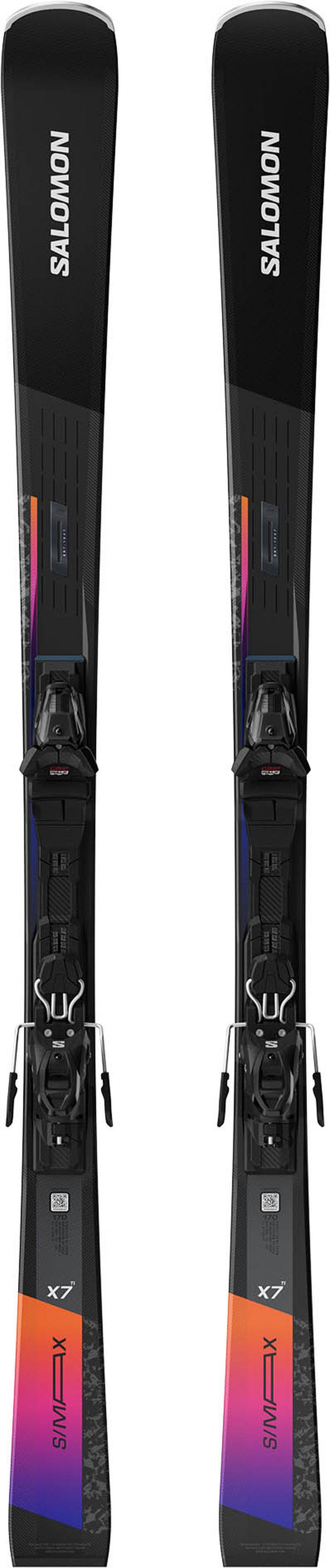 Salomon Salomon All-Mountain Ski Herren - black-neon punch - 0 | SportScheck