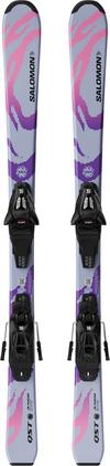 Salomon All-Mountain Ski Kinder - cosmic sky-pastel pink-ultra violet