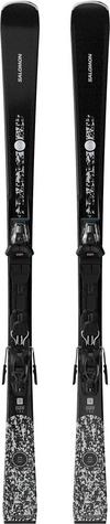 Salomon All-Mountain Ski Damen - black-glitter-silver