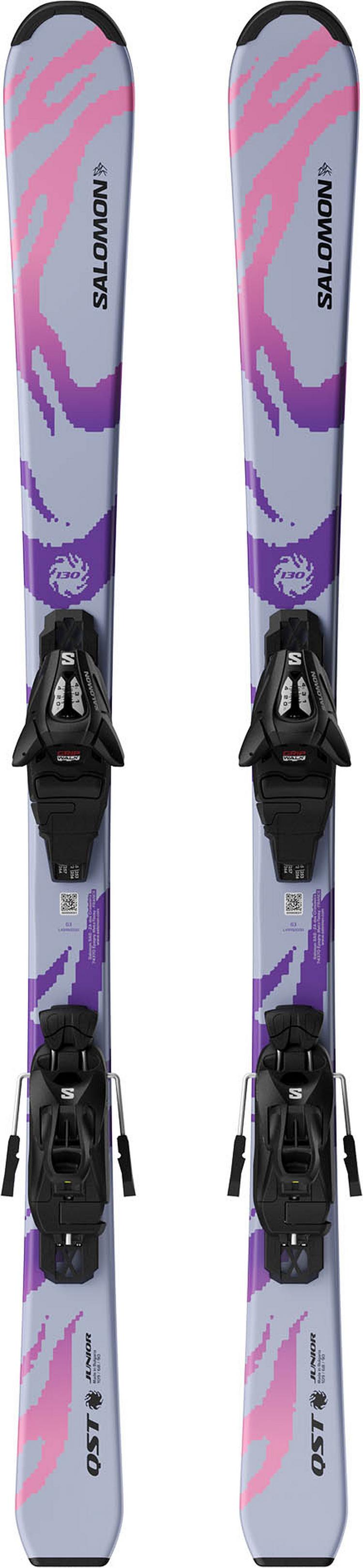 Salomon Salomon All-Mountain Ski Kinder - cosmic sky-pastel pink-ultra violet - 0 | SportScheck